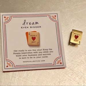 KEEP Collective HOOPLA 2017 Card Charm
